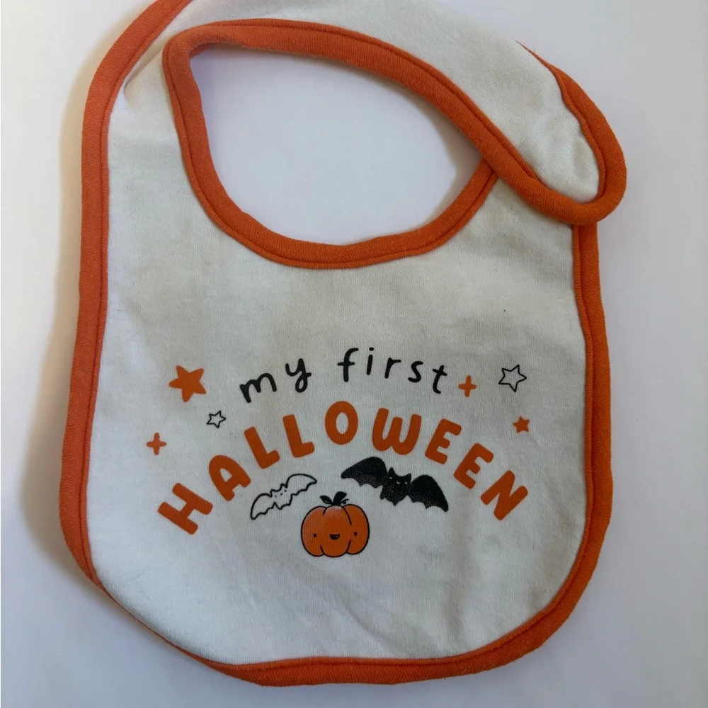 Carters Holiday Baby Bibs Thanksgiving Christmas Easter Halloween drool bib OS